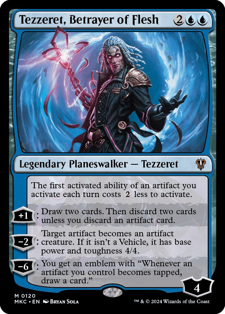 Tezzeret, Betrayer of Flesh [Murders at Karlov Manor Commander] | GnG Games