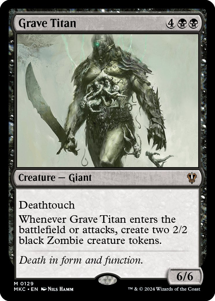 Grave Titan [Murders at Karlov Manor Commander] | GnG Games