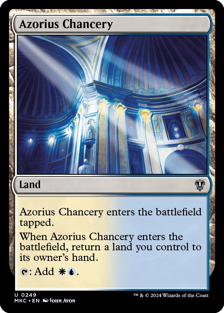 Azorius Chancery [Murders at Karlov Manor Commander] | GnG Games