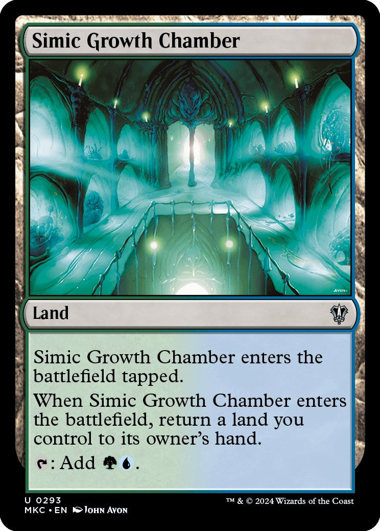 Simic Growth Chamber [Murders at Karlov Manor Commander] | GnG Games
