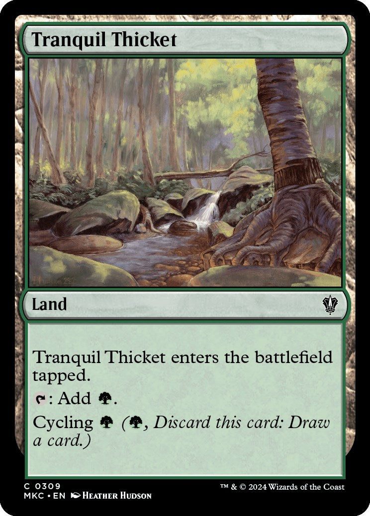 Tranquil Thicket [Murders at Karlov Manor Commander] | GnG Games