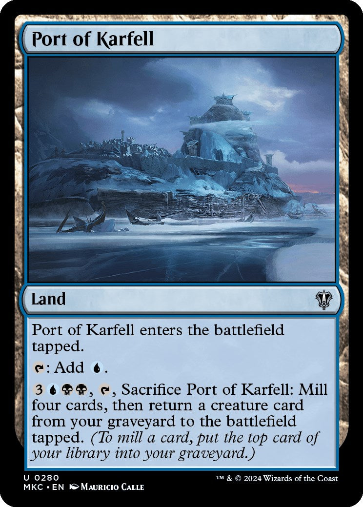 Port of Karfell [Murders at Karlov Manor Commander] | GnG Games