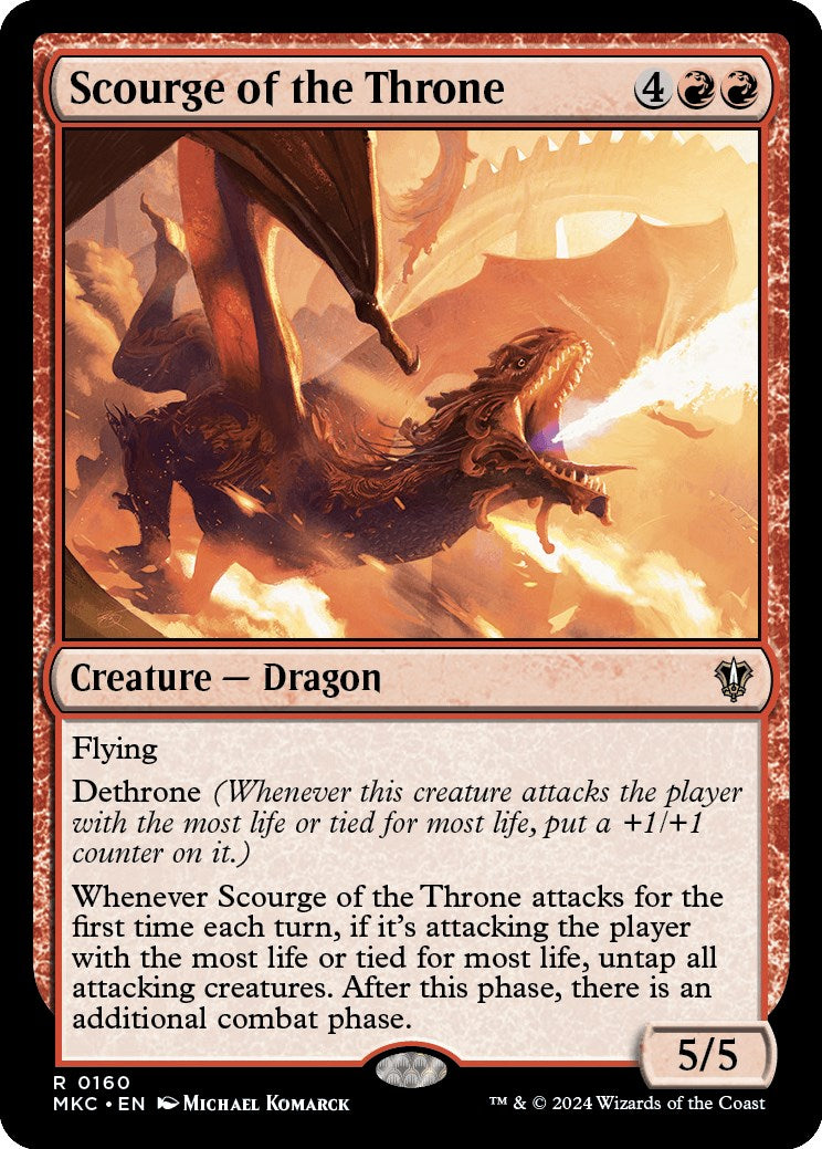 Scourge of the Throne [Murders at Karlov Manor Commander] | GnG Games
