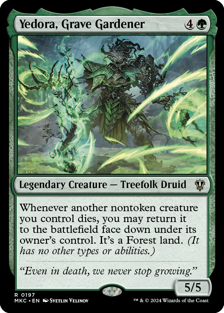 Yedora, Grave Gardener [Murders at Karlov Manor Commander] | GnG Games