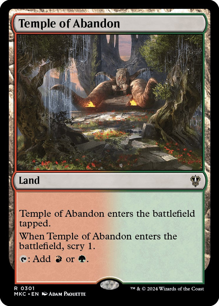 Temple of Abandon [Murders at Karlov Manor Commander] | GnG Games