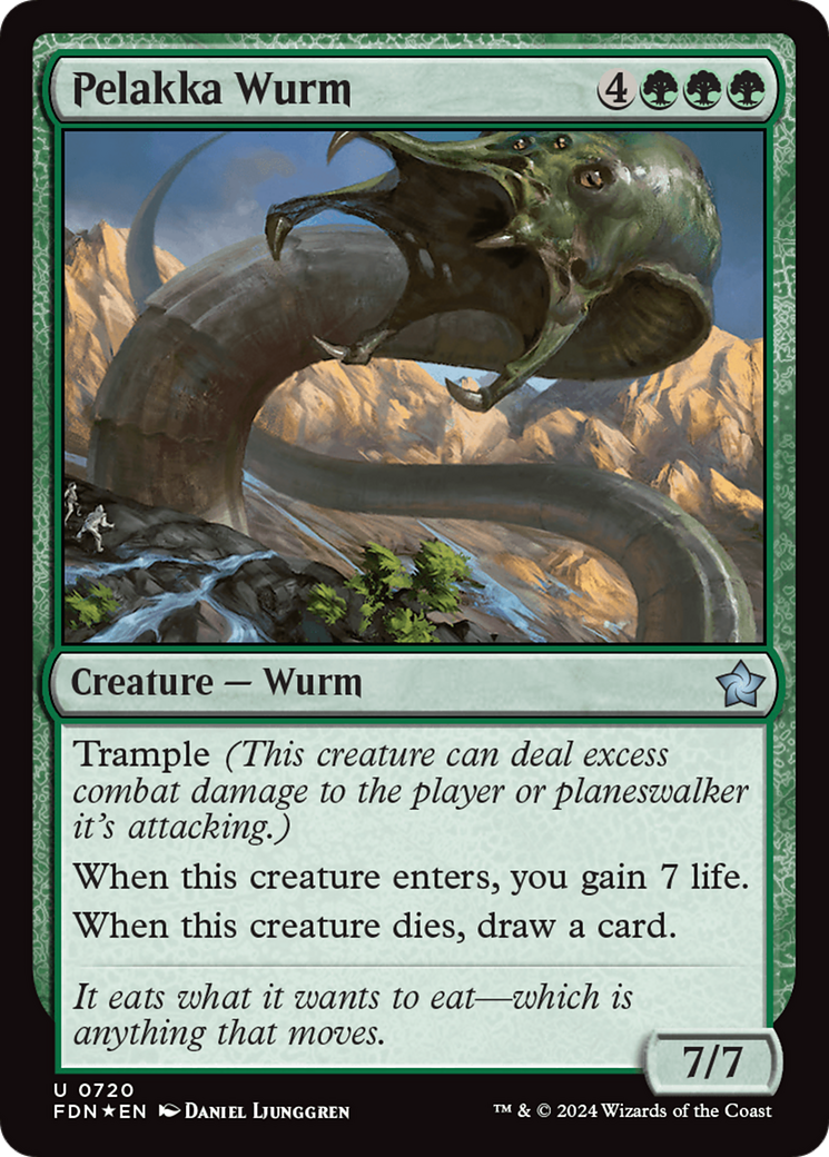 Pelakka Wurm [Foundations] | GnG Games