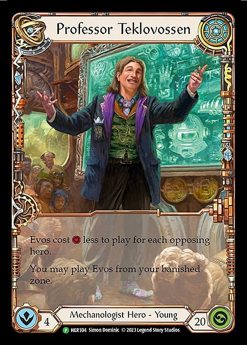 Professor Teklovossen [HER104] (Promo)  Cold Foil | GnG Games