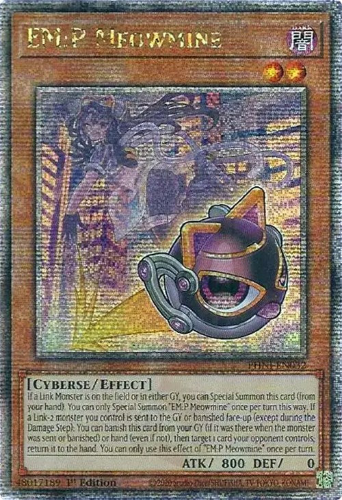 EM:P Meowmine [PHNI-EN032] Quarter Century Secret Rare | GnG Games