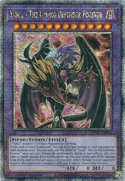 Yubel - The Loving Defender Forever [PHNI-EN038] Quarter Century Secret Rare | GnG Games