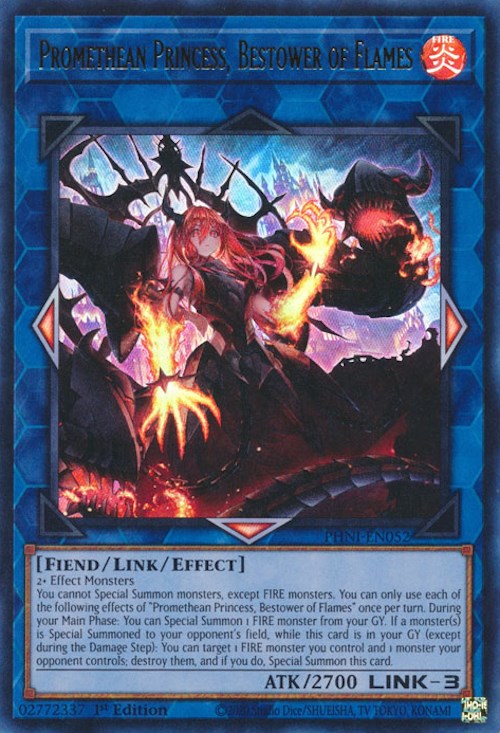 Promethean Princess, Bestower of Flames [PHNI-EN052] Ultra Rare | GnG Games