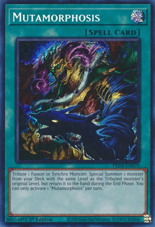 Mutamorphosis [PHNI-EN070] Secret Rare | GnG Games