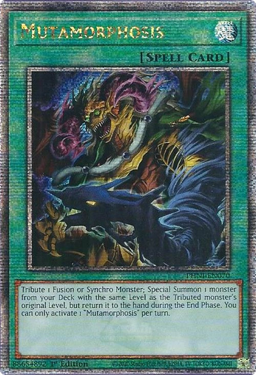 Mutamorphosis [PHNI-EN070] Quarter Century Secret Rare | GnG Games