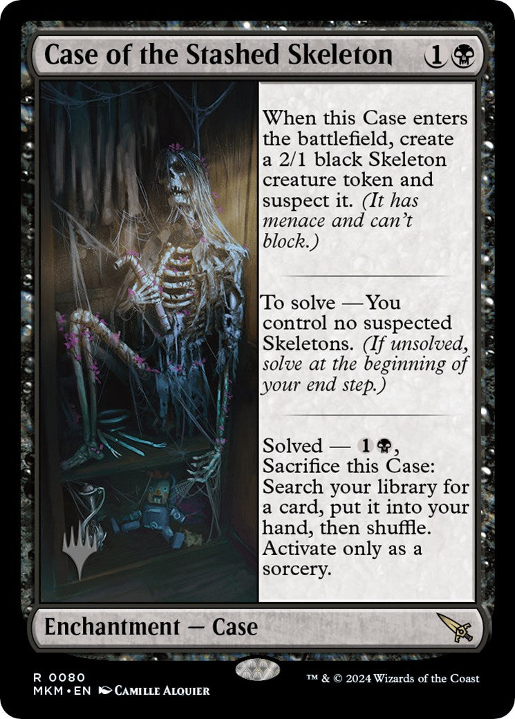 Case of the Stashed Skeleton (Promo Pack) [Murders at Karlov Manor Promos] | GnG Games