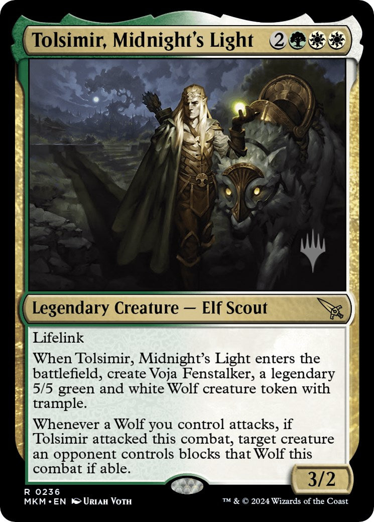 Tolsimir, Midnight's Light (Promo Pack) [Murders at Karlov Manor Promos] | GnG Games