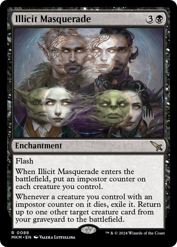 Illicit Masquerade (Promo Pack) [Murders at Karlov Manor Promos] | GnG Games