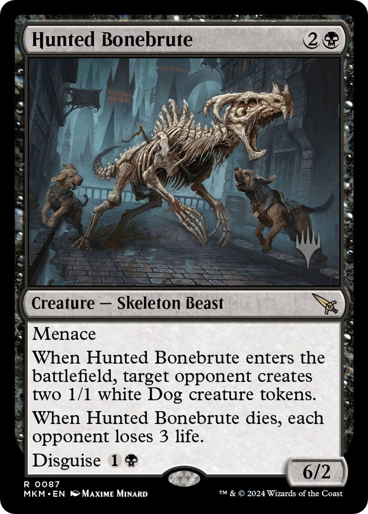 Hunted Bonebrute (Promo Pack) [Murders at Karlov Manor Promos] | GnG Games