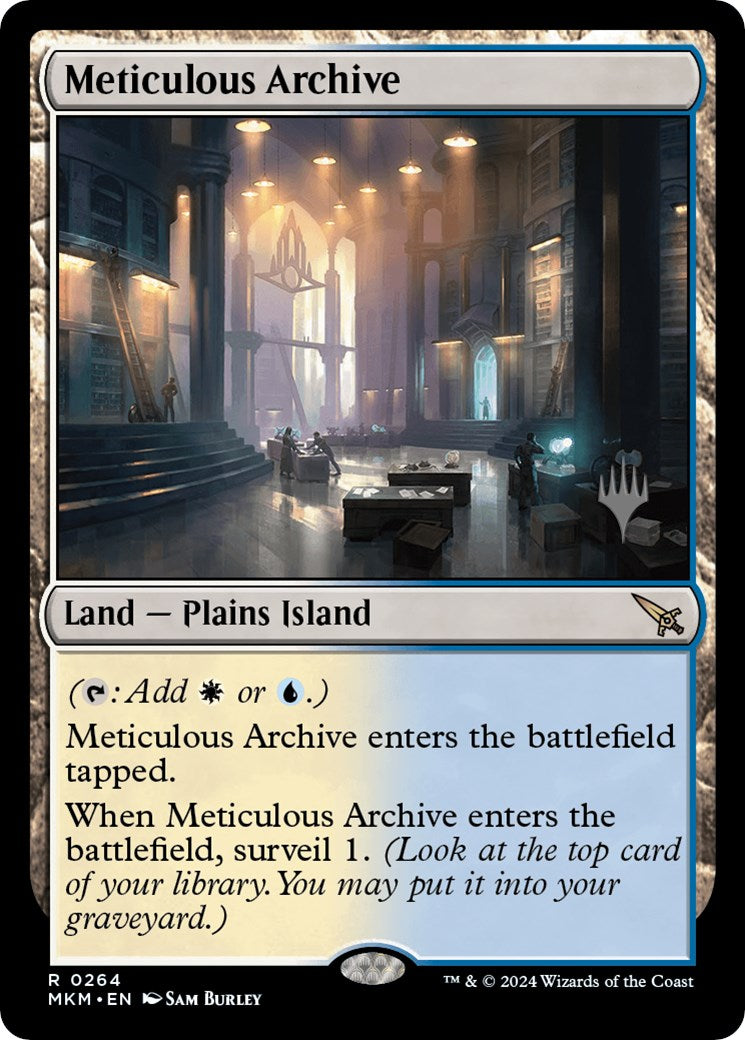 Meticulous Archive (Promo Pack) [Murders at Karlov Manor Promos] | GnG Games