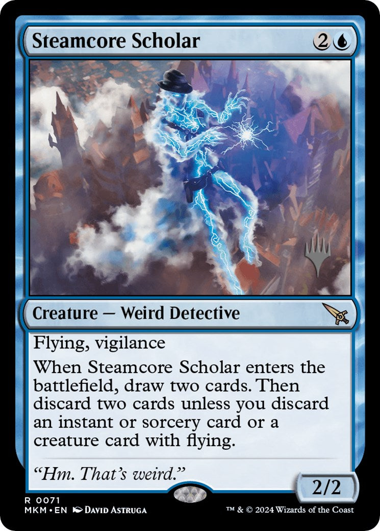 Steamcore Scholar (Promo Pack) [Murders at Karlov Manor Promos] | GnG Games