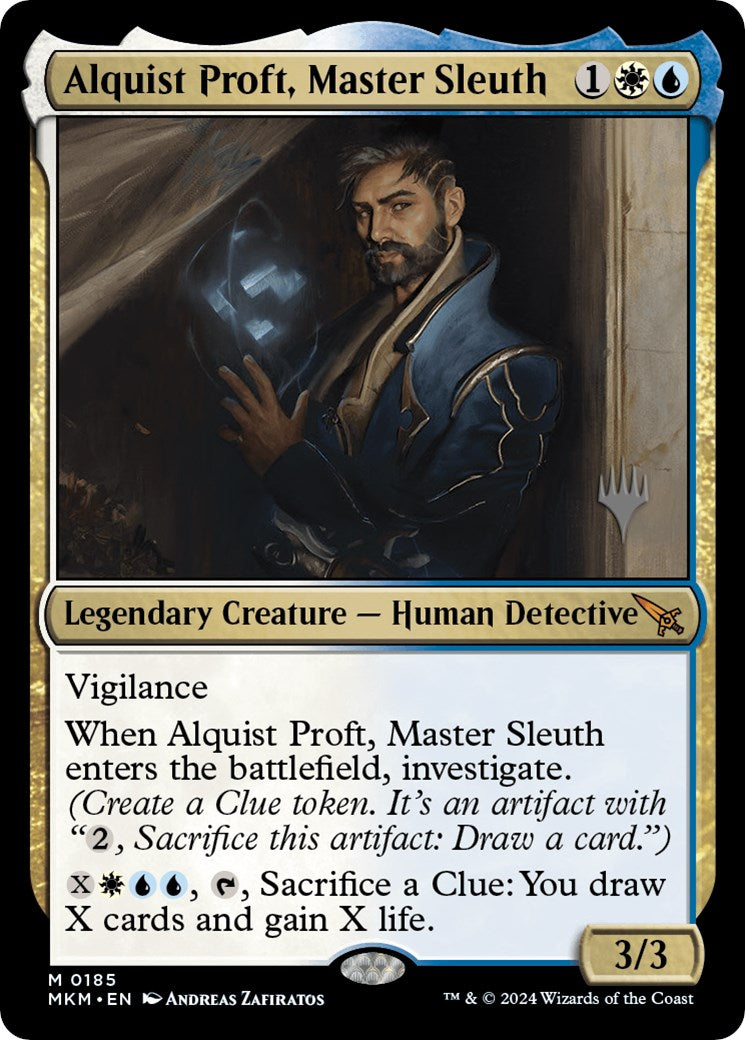 Alquist Proft, Master Sleuth (Promo Pack) [Murders at Karlov Manor Promos] | GnG Games