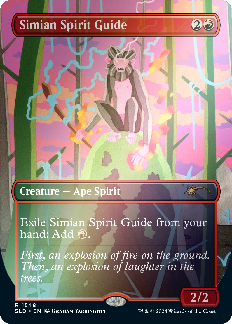 Simian Spirit Guide (Rainbow Foil) [Secret Lair Drop Series] | GnG Games