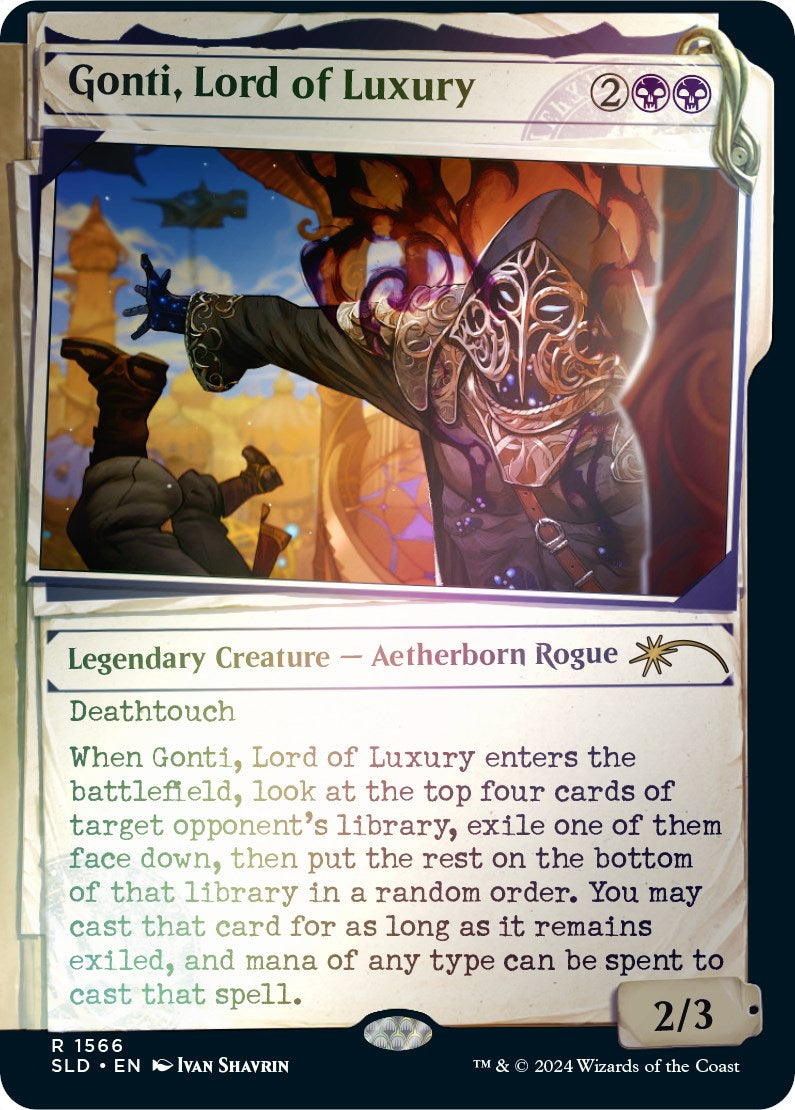 Gonti, Lord of Luxury (Rainbow Foil) [Secret Lair Drop Series] | GnG Games