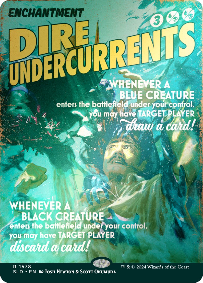 Dire Undercurrents (Rainbow Foil) [Secret Lair Drop Series] | GnG Games