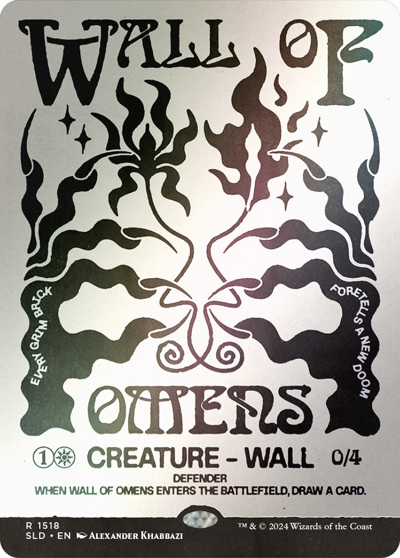 Wall of Omens (Rainbow Foil) [Secret Lair Drop Series] | GnG Games