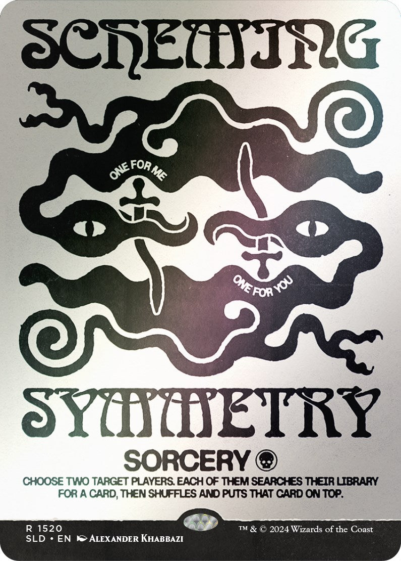 Scheming Symmetry (Rainbow Foil) [Secret Lair Drop Series] | GnG Games