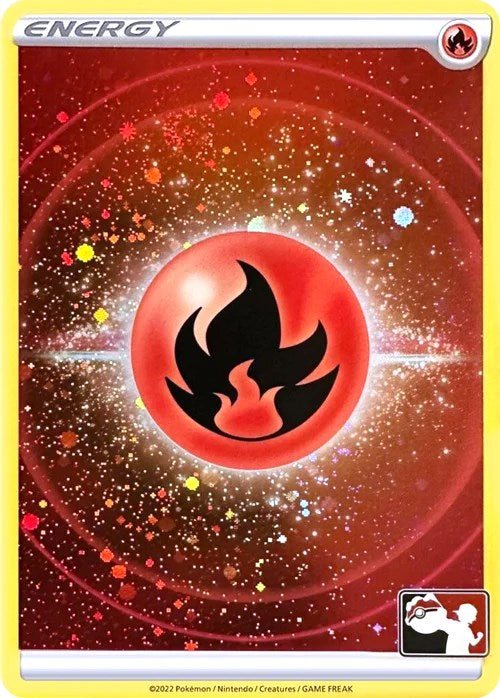 Fire Energy (Cosmos Holo) [Prize Pack Series Three] | GnG Games