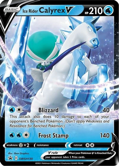 Ice Rider Calyrex V (SWSH130) [Sword & Shield: Black Star Promos] | GnG Games