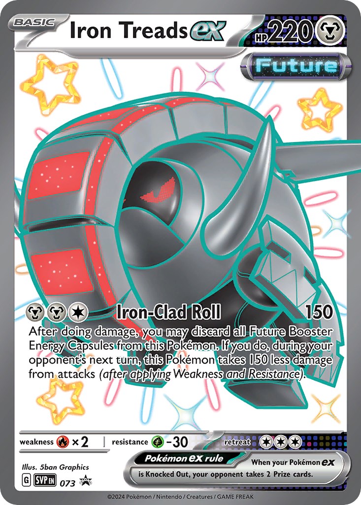 Iron Treads ex (073) [Scarlet & Violet: Black Star Promos] | GnG Games