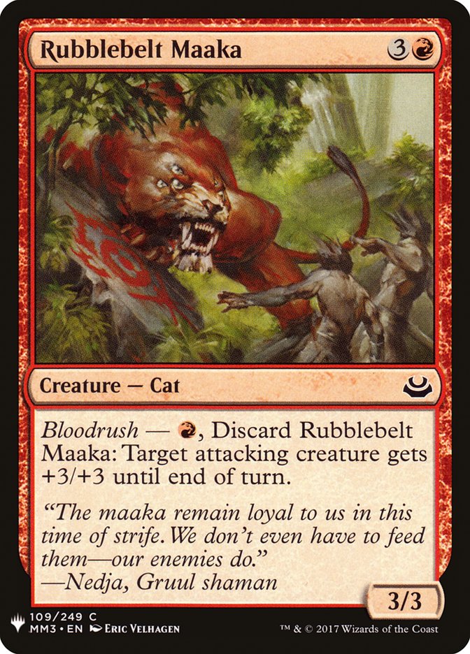 Rubblebelt Maaka [Mystery Booster] | GnG Games