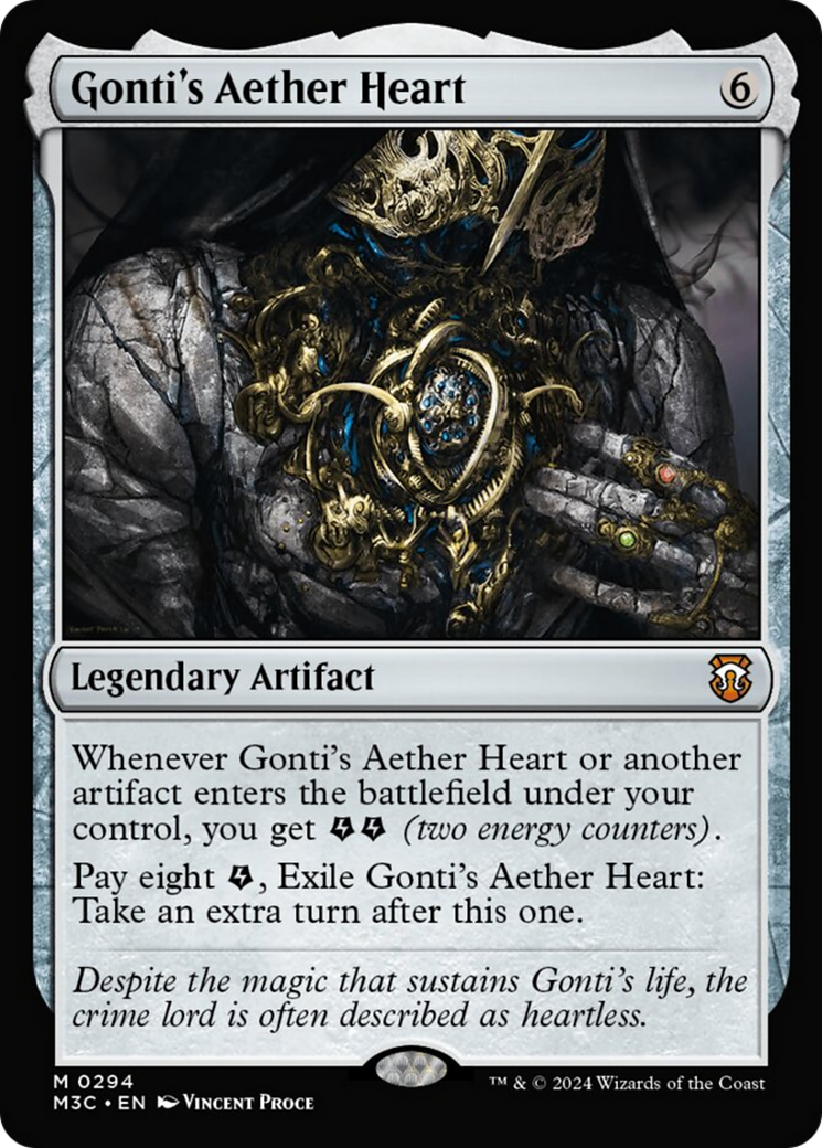 Gonti's Aether Heart [Modern Horizons 3 Commander] | GnG Games