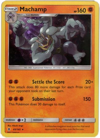 Machamp (65/145) (Cosmos Holo) [Sun & Moon: Guardians Rising] | GnG Games