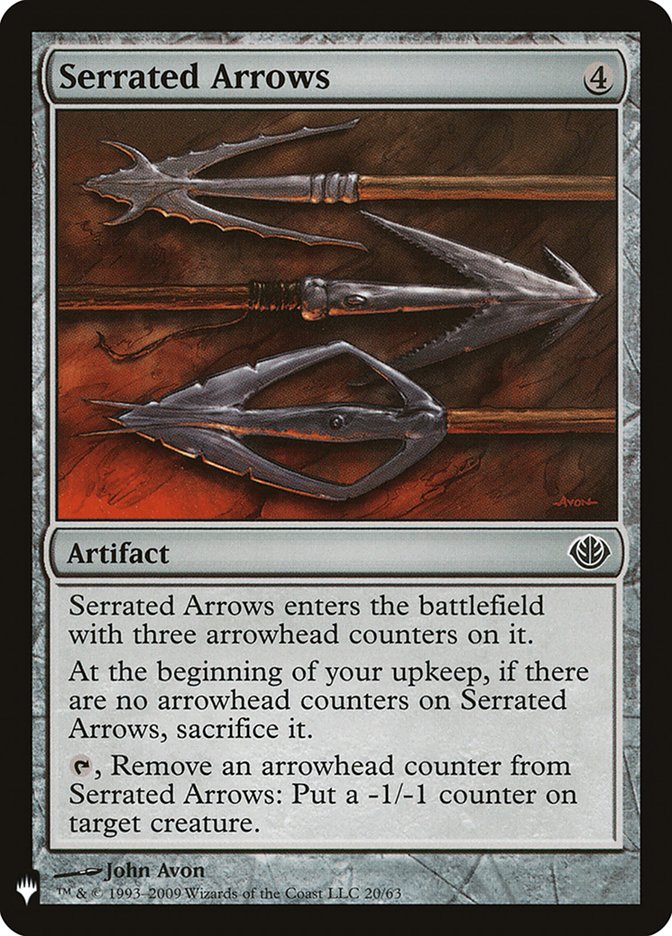 Serrated Arrows [Mystery Booster] | GnG Games