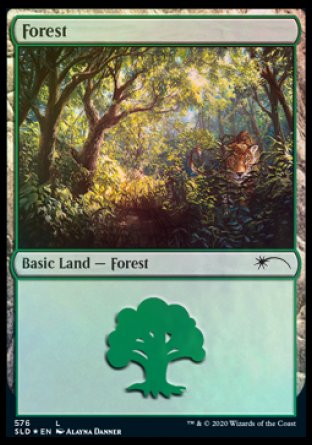 Forest (Cats) (576) [Secret Lair Drop Promos] | GnG Games