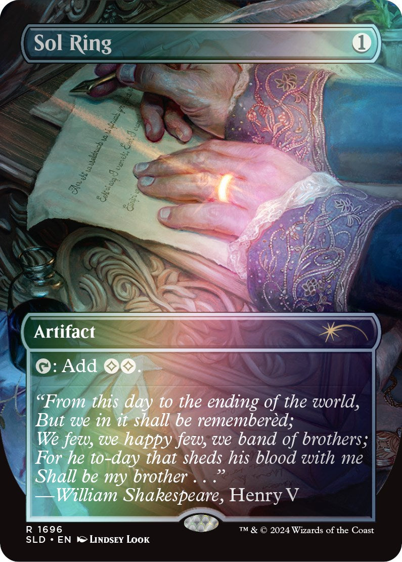 Sol Ring (1696) (Rainbow Foil) [Secret Lair: Sheldon's Spellbook] | GnG Games