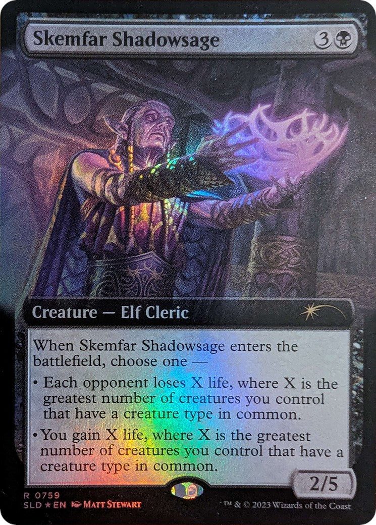 Skemfar Shadowsage (Extended Art) [Secret Lair Drop Series] | GnG Games