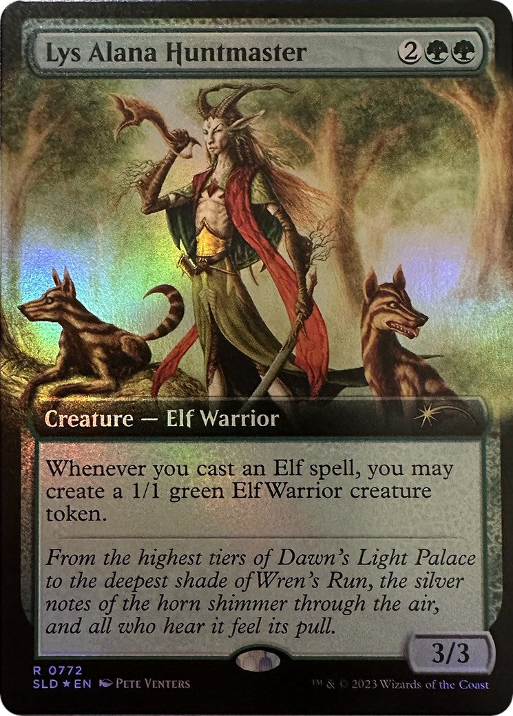 Lys Alana Huntmaster (Extended Art) [Secret Lair Drop Series] | GnG Games