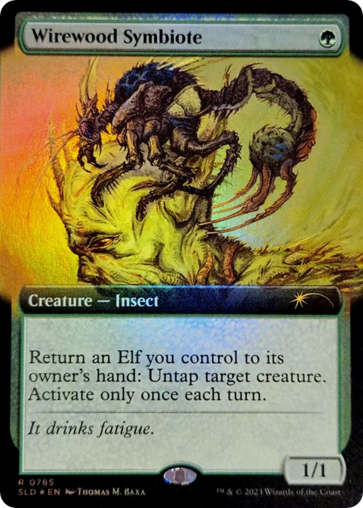 Wirewood Symbiote (Extended Art) [Secret Lair Drop Series] | GnG Games