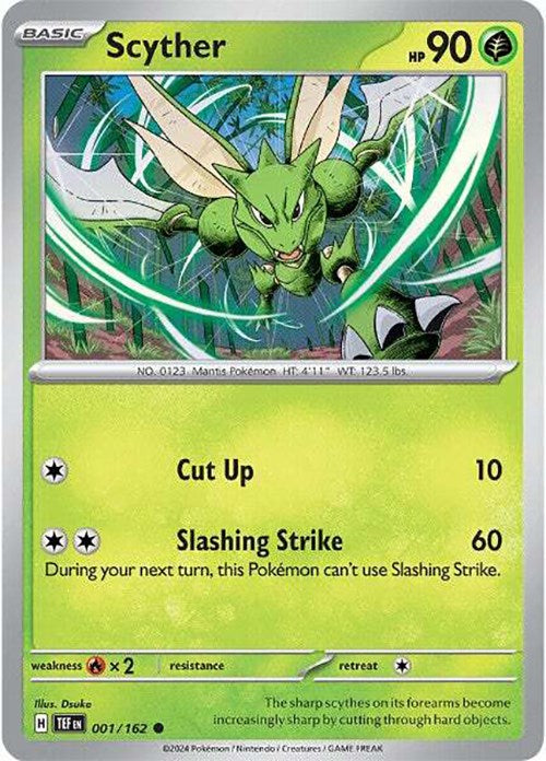 Scyther (001/162) [Scarlet & Violet: Temporal Forces] | GnG Games