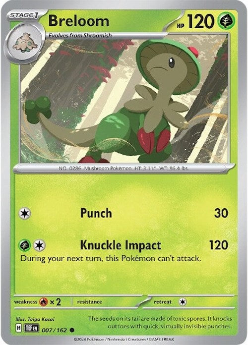 Breloom (007/162) [Scarlet & Violet: Temporal Forces] | GnG Games