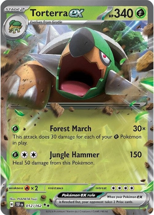 Torterra ex (012/162) [Scarlet & Violet: Temporal Forces] | GnG Games