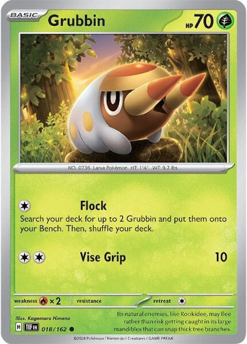 Grubbin (018/162) [Scarlet & Violet: Temporal Forces] | GnG Games