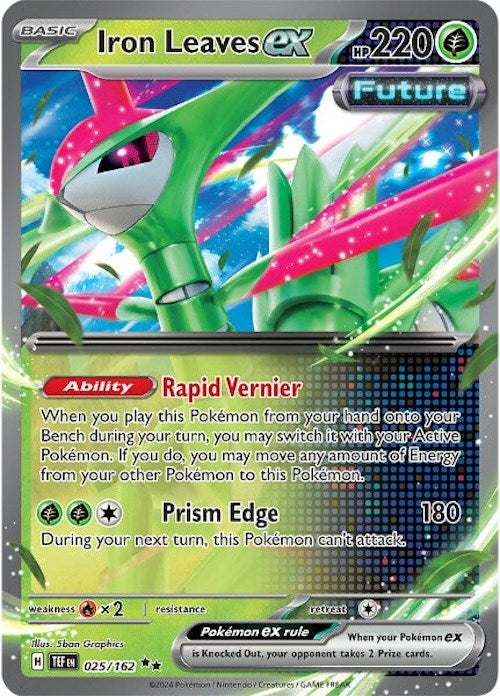 Iron Leaves ex (025/162) [Scarlet & Violet: Temporal Forces] | GnG Games