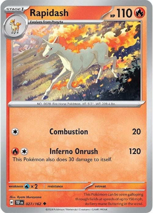 Rapidash (027/162) [Scarlet & Violet: Temporal Forces] | GnG Games