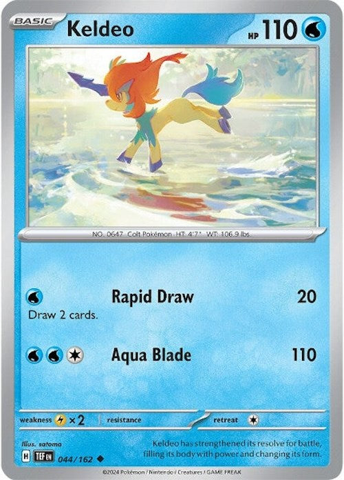 Keldeo (044/162) [Scarlet & Violet: Temporal Forces] | GnG Games