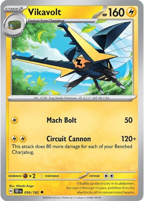 Vikavolt (056/162) [Scarlet & Violet: Temporal Forces] | GnG Games