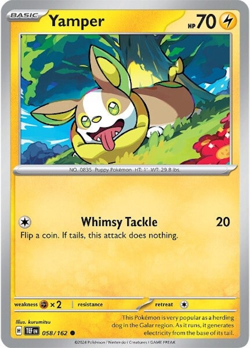 Yamper (058/162) [Scarlet & Violet: Temporal Forces] | GnG Games