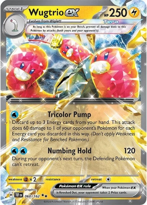 Wugtrio ex (060/162) [Scarlet & Violet: Temporal Forces] | GnG Games